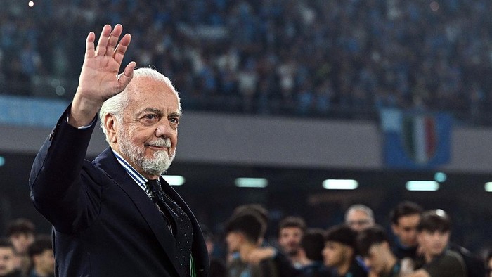 Presiden Napoli Aurelio De Laurentiis Janjikan Belanja Pemain Besar-besaran Musim Depan